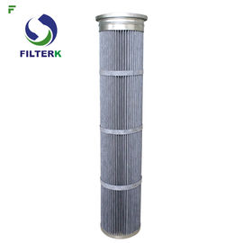 Воздушные потоки верхнего промышленного пылевого фильтра силосохранилища цемента высокие с покрытием ПТФЭ