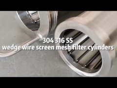 Filterk Противокоррозионный S316 самоочищающийся FITO клиновый проволочный картридж для цирконовой шлифовальной машины