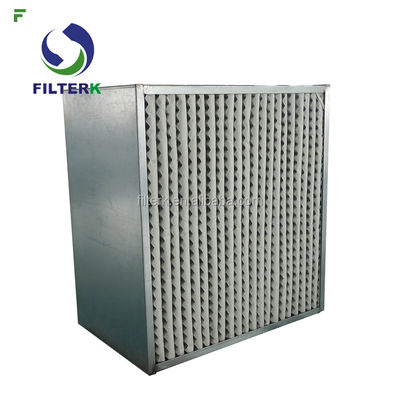 FILTERK OM/040 Oil Smoke Filter Element with 3 Months Warranty Galvanized Frame and ISO/DIS 2942 Certified for Industrial Applications