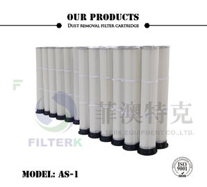 PTFE PU формованные плетеные фильтрующие пакеты, 153 * 2000 мм фильтрующие пакеты для вытягивания пыли