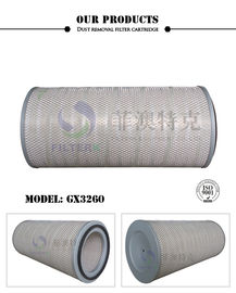 Плиссированный фильтр для масла турбины, не фильтры забора воздуха патрона ржавчины промышленные