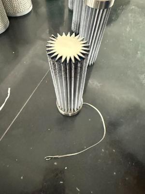 Piab 114056 PTFE Pleated Filter Cartridge 99% Efficiency 0.3μm