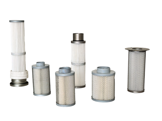 High-Efficiency Filtration Dust Filter Cartridge and Air Filter Cartridge with Low Pressure Drop and Customizable Dimensions