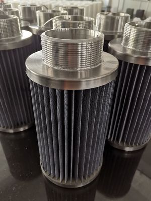 Spunbond плиссировало патрон пылевого фильтра с крышкой нержавеющей стали потока